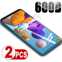 2PCS Screen Gel Protector For Samsung Galaxy M22 M21 A22 A21S A21 Hydrogel Protective Film HD For Sam A 22 Samsun M 22 Not Glass