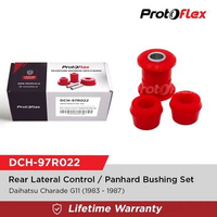 Protoflex Rear Lateral Control / Panhard Bushing Set Daihatsu Charade G11 (1983 - 1987)