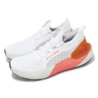 【UNDER ARMOUR】慢跑鞋 HOVR Phantom 3 SE 男鞋 白 橘 襪套 緩衝 回彈 運動鞋 UA(3026582103)