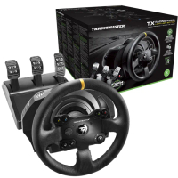 【THRUSTMASTER 圖馬斯特】圖馬斯特TX Racing Wheel Leather Edition方向盤(支援XBOX、 PC)
