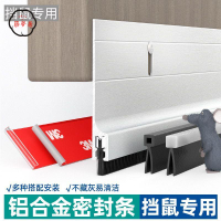 免運 工廠直銷 密封條 門底密封條 鋁合金門底密封條擋老鼠擋鼠板防蟲門擋防鼠門縫底部縫隙擋條防風店長推薦/特惠 工廠現貨出 特價出 全館折扣 售後保障 zm5319