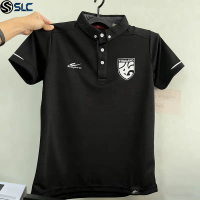 เสื้อโปโล Eepro รุ่น 1321, 5 ปุ่ม, พร้อมแพทช์โลโก้ทีมชาติใหม่