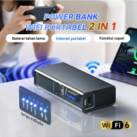 COD Portable Wi-Fi dan Power Bank Pengisi Daya Gratis Kompatibel dengan Kartu SIM Wi-Fi 6 Router Por