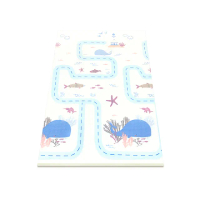 【LOG 樂格】XPE環保無毒爬行地墊2cm -歡樂旅行 120x180x厚2cm(爬行墊 地墊 無包邊 120x180x2cm)