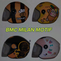 HELM BMC MILAN MOTIF ( dewasa size L )