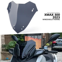 Motorcycle Windshield WindScreen Wind Shield Screens Deflectors For YAMAHA XMAX 300 XMAX300 X-MAX 300 X-MAX300 xmax300 2023