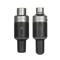 JOYO MW-1 5.8GHz Rechargeable Wireless Microphone System Wireless Microphone Transmitter &amp; Receiver for Dynamic Mic Audio Mixer