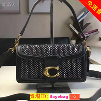 COACH 代購 新款酒神包 79342新款花呢酒神 Coach/蔻馳女包19新款酒神包Tabby系列手提包信封包26*