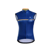 【MONTON】熱風藍色防風背心(自行車人身部品/自行車服裝/自行防風背心/防風背心/男女共版/零碼)