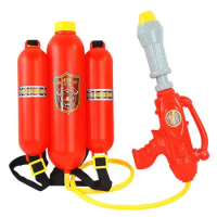 Fireman Backpack Water Gun Toy Sprayer for Children Pistol Water Guns For Kids Beach Outdoor Toys for Summer Soakers