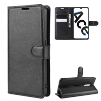 Case for OPPO Realme X2 Pro Cover Wallet Card Stent Book Style Flip Leather Protect Cases black RMX1931 X2Pro X2+ RMX 1931