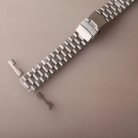 Stainless steel Watchband Strap Bracelet silver curved end and straight end 20mm 22mm fit omega Rolex Tag Tissot men accessories