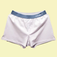 Mens Soft Loose Pure Cotton Breathable Boxer Solid Underwear Boxer Brief Middle Waist Panties Shorts Simple Male Arro Pants