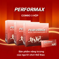 COMBO 3 HỘP - Performax Drink Mix BCAA Plant Protein Cho Người Chơi Thể Thao & Người Vận Động Hộp 14