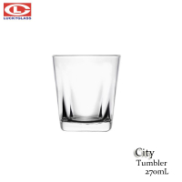 泰國LUCKY City Tumbler 270mL 城市方底杯 威士忌杯 酒杯 水杯