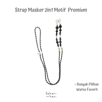 Seharihari - Strap Masker Motif Multifungsi Konektor hijab / Kalung masker