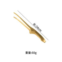 304不銹鋼食品夾韓式烤肉夾 面包烤肉牛扒燒烤日式料理食物夾