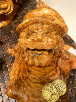 稀有富貴金絲琥珀木精品龍龜~接富貴財氣的神器，長51公分，寬27公分，高18公分，編號B22