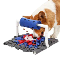 Interactive Lick Mat Puzzle Toys Large Pet Foraging Mat Nose Smell Training Sniffing Pad Dog Puzzle Toy Slow Feeding Carpet