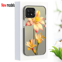 Sarung mewah ringkas untuk Samsung A22, 5g / F42, 5g / a22s, 5G, bunga, kalis kejutan, sarung telefo