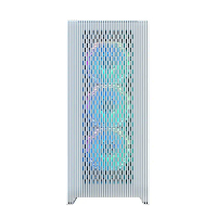 Case Thùng máy MIK STORM 360 White 3FA (ATX, MID TOWER, 3FAN ARGB) BH 12 Tháng