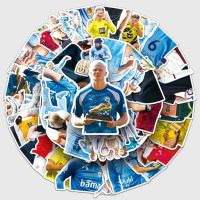 พร้อมส่งอาลิง โฮลัน Haaland mancity FOOTBALL sticker สติกเกอร์กันน้ำรูปแบบที่แตกต่างกัน 50ชิ้น
