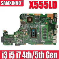 Mainboard For Asus X555LD X555LN X555LNB X555LP X555LB X555LJ X555LF X555L A555L K555F F555L Laptop Motherboard 4GB I3 I5 I7 CPU