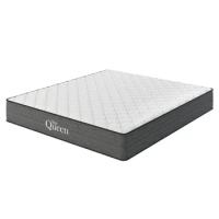 Hybrid of Cooling Gel Infused Memory Foam and Pocket Spring Mattress 10" Medium Firm Queen Size Bedroom Furniture Home