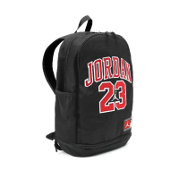 【NIKE 耐吉】包包 Jordan Jersey Backpack 男女款 黑 紅 喬丹 後背包 雙肩包(JD2323008GS-001)