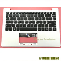YUEBEISHENG New For Lenovo IdeaPad 120S-11 120S-11IAP palmrest US keyboard upper cover upper case 5CB0P23921 ,white