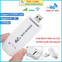 Bộ phát sóng wifi từ sim 4G PIX-LINK USB Modem, USB phát Wifi từ Sim 4G, Dcom phát wifi tốc độ cao
