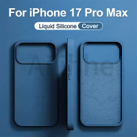 เคสซิลิโคนเหลวกันกระแทกสำหรับไอโฟน 11/12/13/14/15/16/17 และรุ่น Pro Max เคสฝาหลังโทรศัพท์สำหรับไอโฟน