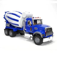 Bruder 2814 MACK Granite Cement Mixer Truck - Mainan Miniatur Truk Molen
