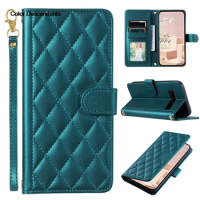 S10 Plus Case For Samsung Galaxy S10 Case Checkered Wallet Flip Case For Samsung Galaxy S10 S10+ S9 S8 Plus Phone Leather Cover