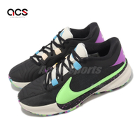 Nike 籃球鞋 Freak 5 EP 黑 綠 紫 字母哥 希臘怪物 男鞋 5代 DX4996-002