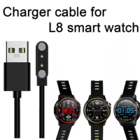 L8 Smart Watch Charger 2Pin Magnetic Chargering line 100% original charging line charger smart product accessories for l8 watch