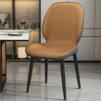 Stackable Luxury Dining Chairs Metal Trendy Unique Kitchen Dining Chairs Mobiles Floor Sedie Da Pranzo Italian Style Furniture