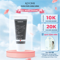 【Ưu đãi có thời hạn】 【Mới 2025】 Sữa Rửa Mặt Than Hoạt Tính Naris Nature Charcoal 100g Sạch Sâu Giảm 