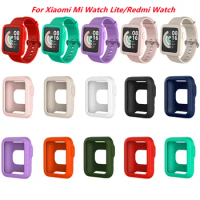 New Full Protective Case For Xiaomi Mi Watch Lite Tpu Shell Protector Cover Band Strap Bracelet for Xiaomi Redmi Watch 2 Lite