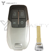 YOCASTY OEM Style Replacement Remote Car Key Shell Case Cover Fob With Logo For Ferrari 458 588 488 GTB