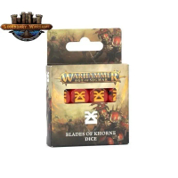 (GWพร้อมส่ง) AGE OF SIGMAR: BLADES OF KHORNE DICE