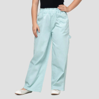 Nevada Woven Wide Leg Carpenter Celana Anak Perempuan 123492874