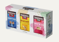 【82折優惠】約克夏風味茶／三入禮盒《餅乾風味茶、吐司果醬風味茶、晚安茶》 40包/盒*3盒