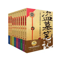 New Genuine 9 Books Chinese Popuplar Suspense Novels Tomb Raiders Notes Time Raiders Nan Pai San Shu Book