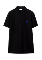 BURBERRY Burberry Embroidered Knight Polo衫(黑色)