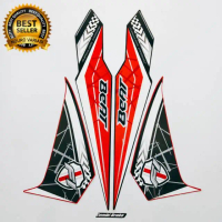 striping honda beat fi esp 2016 2017 merah hitam stiker list motor standar kualitas termurah