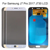 For SAMSUNG GALAXY J730 LCD J7 Pro 2017 Display J730F SM-J730F Touch Screen Digitizer Assembly Replacement 100% Tested