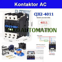 CJX2-4011 CJX2 4011 220V AC 40A 1NO 1NC Contactor Relay SD60