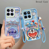 เคสโทรศัพท์กันกระแทกซิลิโคน, เคสสำหรับ Honor X8 X6 X6S Play 30M 70 LITE X8A 5G ดีไซน์ 3D ของแมว Jing