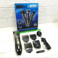 Portable Hair Clipper 3in1 Premium Sonar 6025 | Alat Cukur Rambut, Kumis/Jenggot, Bulu Hidung Bisa d